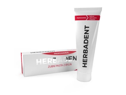 Screenshot 2025 07 12 at 13 15 30 HERBADENT PROFESSIONAL Bylinná zubní pasta s fluoridy 100 g HERBADENT SHOP