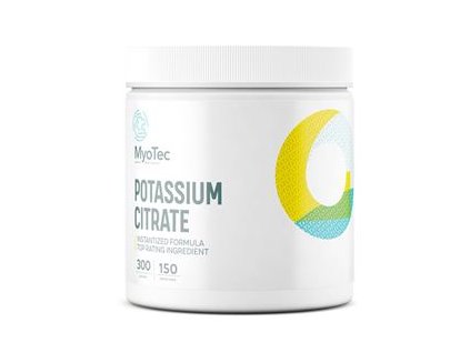 Potassium Citrate 300 g  Účinný zdroj draslíku pro vyváženou elektrolytovou rovnováhu