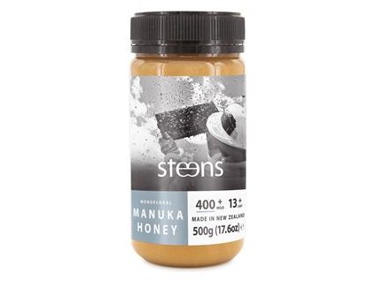 RAW Manuka Honey UMF13+ (400+ MGO) 500g Vysoce účinný med s vyšším obsahem MGO pro intenzivní podporu zdraví.