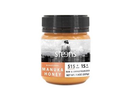 RAW Manuka Honey UMF15+ (515+ MGO) 225g Čistý manukový med s vysokým UMF a MGO pro maximální účinnost