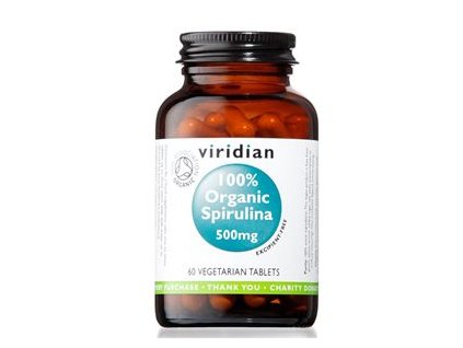 1 organic spirulina 500 mg 60 tablet