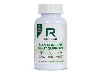 1 supergreens gut support 90 kapsli