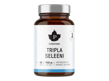 Triple Selenium 60 kapslí (Selen) Selen v kombinaci s vitamínem E pro maximální biodostupnost