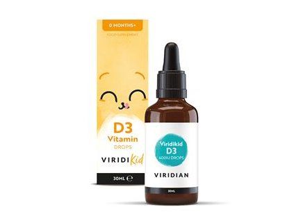 1.VIR Viridikid Vitamin D Drops 400iu 30ml 10096