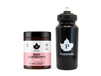 Electrolyte Daily Powder 100g jahoda + láhev 500ml ZDARMA (Varianta jahoda)