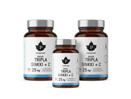 1.PUH 2x Triple Zinc 25mg plus Vitamin C 2 x 120 kapsl%C3%AD plus 60 kapsl%C3%AD ZDARMA 410431 2