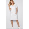 Dámské šaty SUMMER - bílá (Velikost 5XL)