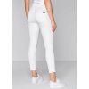 Dámské bílé kalhoty SLIM STRETCH (Velikost XS)