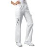 Dámské sportovní kalhoty s gumou v pase - bílá (Velikost 3XL)