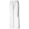 Dámské sportovní kalhoty s gumou v pase - bílá (Velikost 3XL)