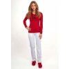 Dámské tričko s dlouhým rukávem MEDICAL červené (Velikost 2XL)