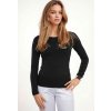Dámské tričko s dlouhým rukávem MEDICAL černé (Velikost 2XL)