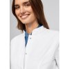Dámský elegantní lékařský plášť - bílý (Velikost 2XL)