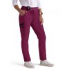 Zdravotnické kalhoty SERENA GREY´S - vínové (Velikost 2XL)