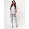 Zdravotnická halena Sunrise Basic FRESH - světle šedá (Velikost 3XL)
