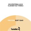 Soft Protein Bar 60 g bílá čokoláda (Varianta bílá čokoláda)