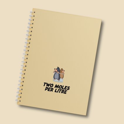 A4 blok chemiczny hexagonalny