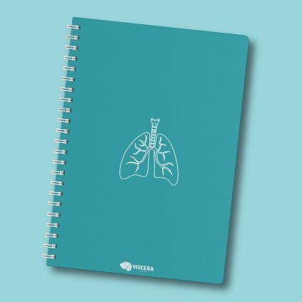 A4 notebook dotted Pulmo