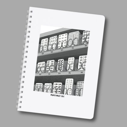 A5 blok hexagonalny Pharmacy 24/7