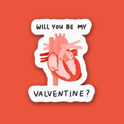 Naklejka Valventine