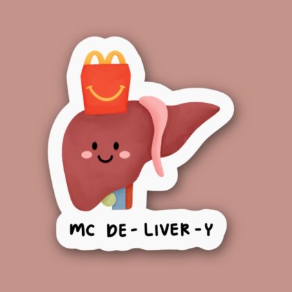 Naklejka Mc De-Livery