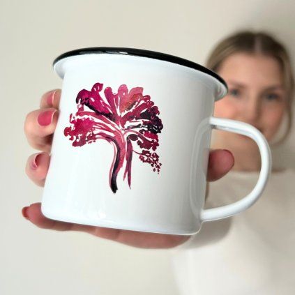 Enamel mug Brain