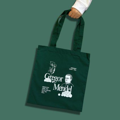 Tote bag Gregor Mendel