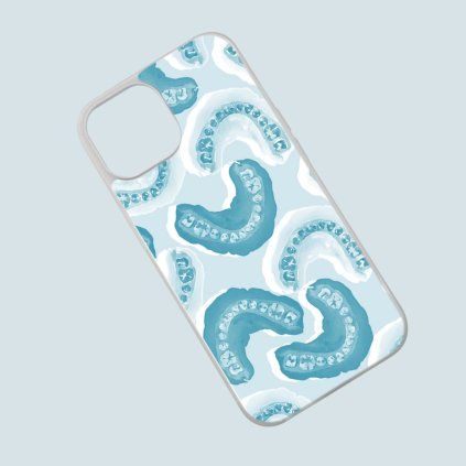 Phone case Bite Me white
