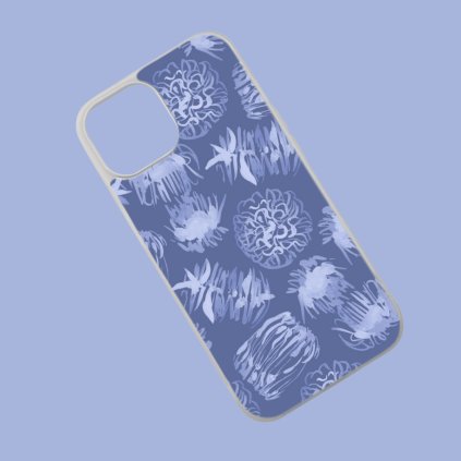 Etui na telefon komórkowy Mitotica białe