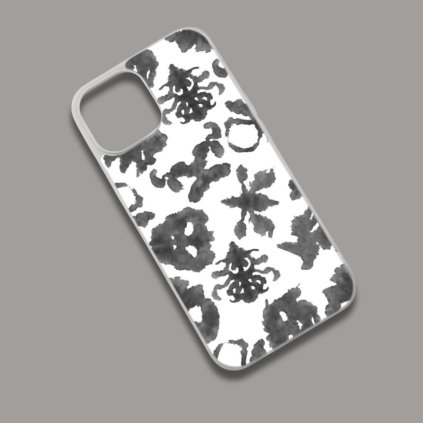 Etui na telefon komórkowy Rorschach białe