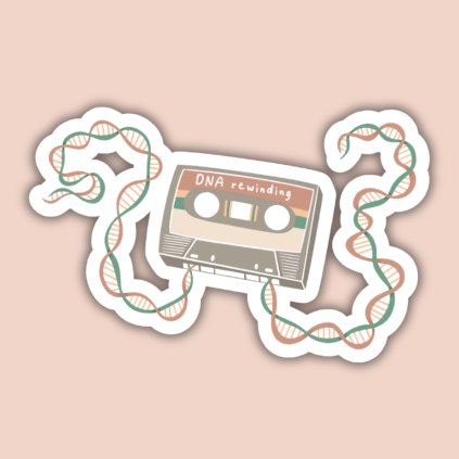 Mockup samolepky