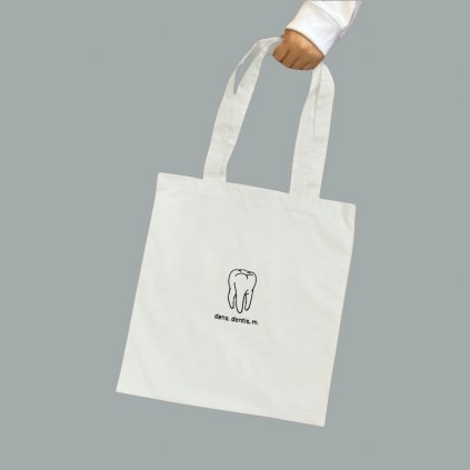 Torba płócienna Dens z haftem