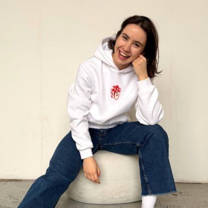 Hoodie Pomegranate heart
