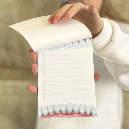 To-do list tooth
