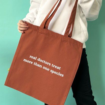 Tote bag Real doctors