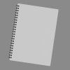 A4 notebook White-Lined hexagon