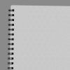 A4 notebook White-Lined hexagon