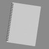 A4 notebook White-Lined lined