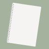 A5 notebook blank Gaster