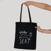 Plátěná taška TAKE A SEAT (3)