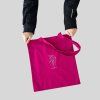 Tote bag Cor with embroidery