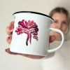 Enamel mug Brain