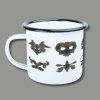 Enamel mug Rorschach