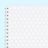 A4 Chemistry notebook hexagon