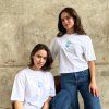 T-shirt Ocean heart women's