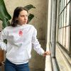 Hoodie Pomegranate heart