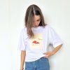 T-shirt Delicious skin with print