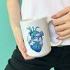 Ceramic mug Ocean heart