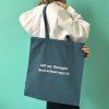 Tote bag Med school says hi