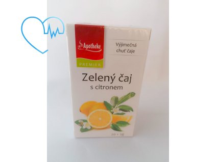 Apotheke čaj zelený s citronem